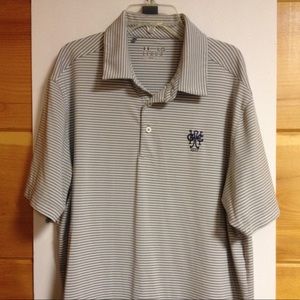 Under Armour heat gear loose gray large polo