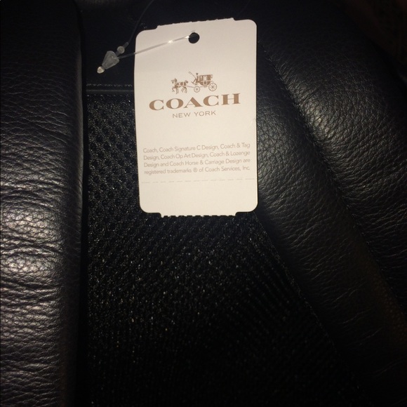 Camouflage Leather Varsity Patch Coach Backpack - Picture 5 of 5