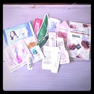 14 piece Korean Sample Set (includes face mask!)