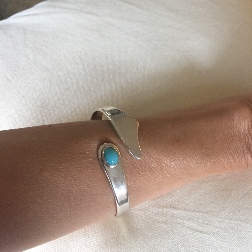 Sterling Silver Turquoise Bracelet