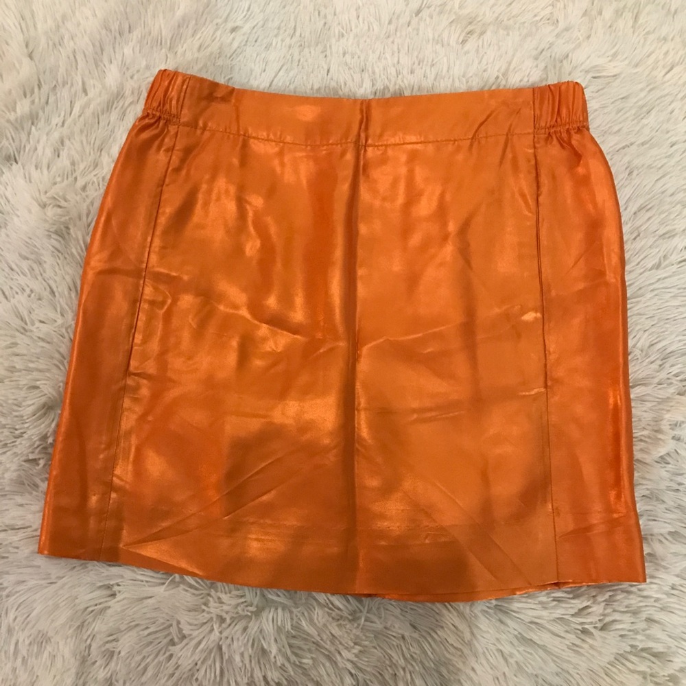 J. Crew Orange Mini Skirt 🍊🍊🍊