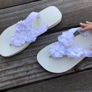 New Summertime ♡ Floral Havaianas Sandals
