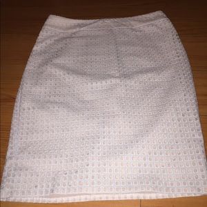 A beautiful light blue skirt