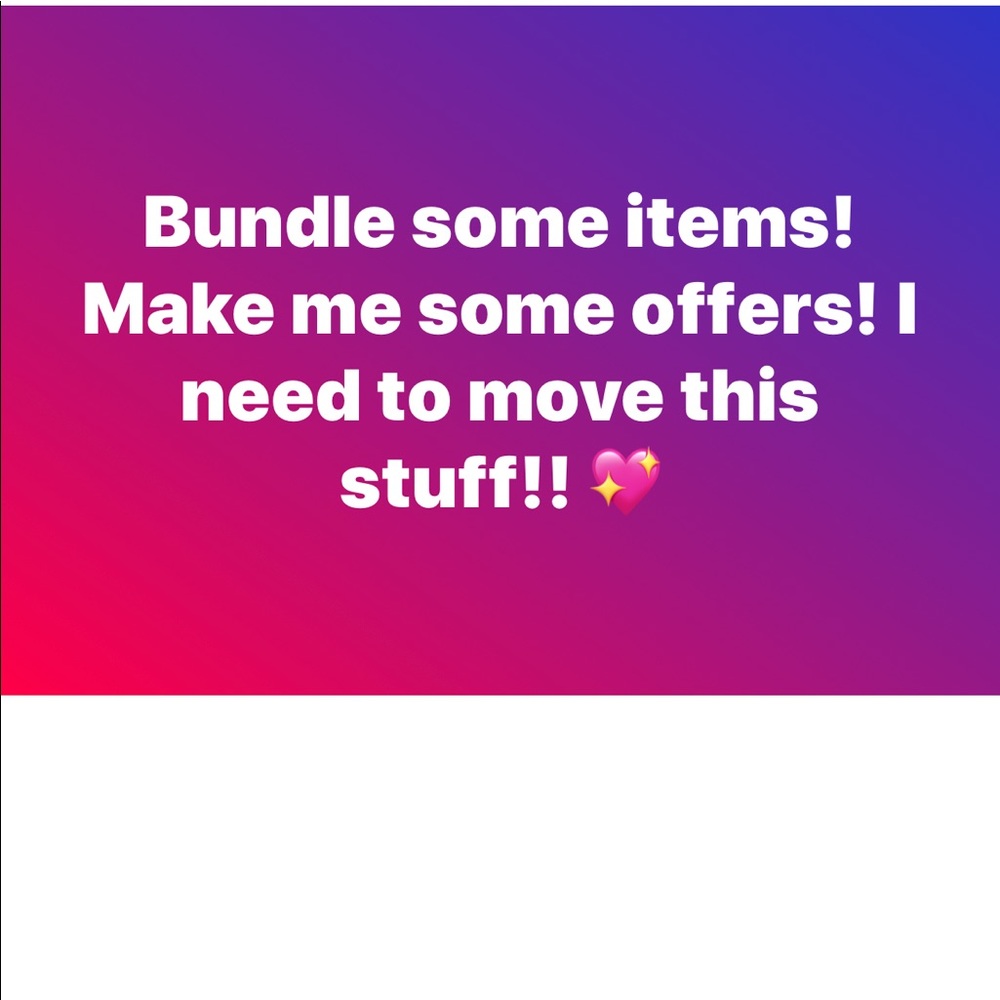Need to get rid of this stuff!!