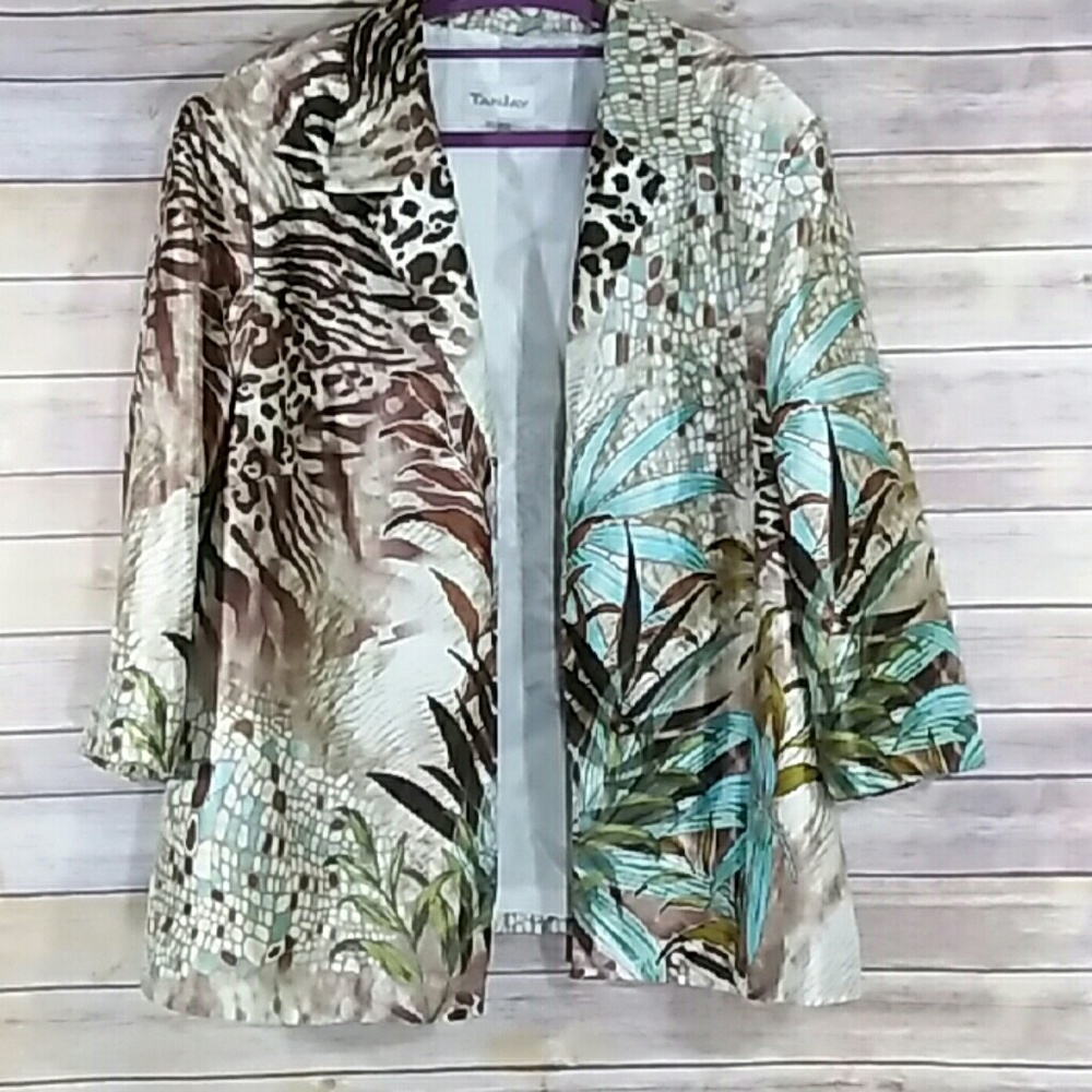TanJay Leopard Print Jacket