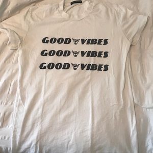 Brandy Melville Good Vibes T-Shirt