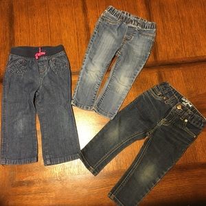 18 months Toddler Jeans Lot