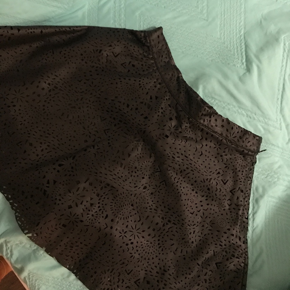 Girls leather skirt