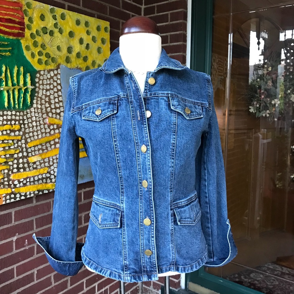 Jones New York Signature Petite Denim Jacket