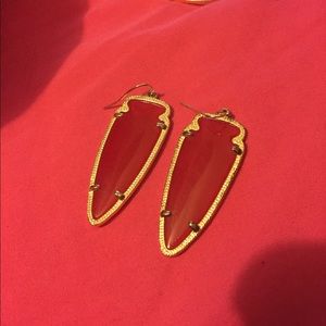 Kendra Scott skylar red earrings !!