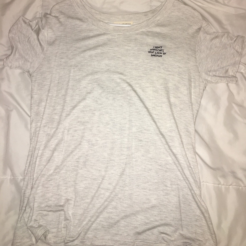 i don't appreciate your lack of sarcasm pacsun t