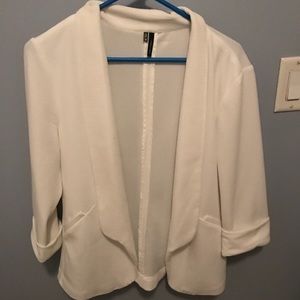 Maurices xl white jacket/blazer