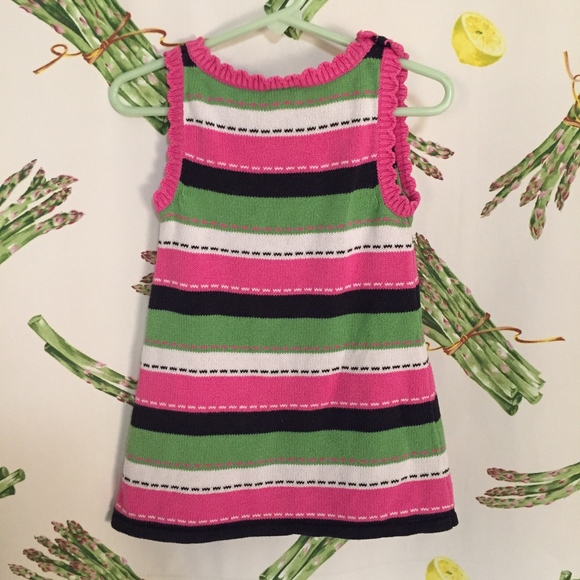 4/$20 Gymboree Striped Sweater Dress 12 - 18 mon - Picture 3 of 5