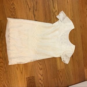 Abercrombie and fitch white summer dress