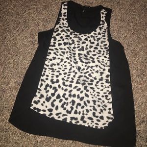 H&M cheetah tank