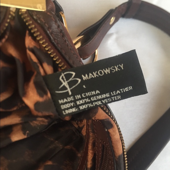 B Makowsky bag genuine leather - Picture 7 of 8