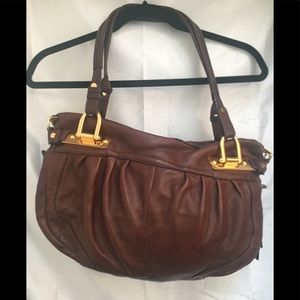 B Makowsky bag genuine leather