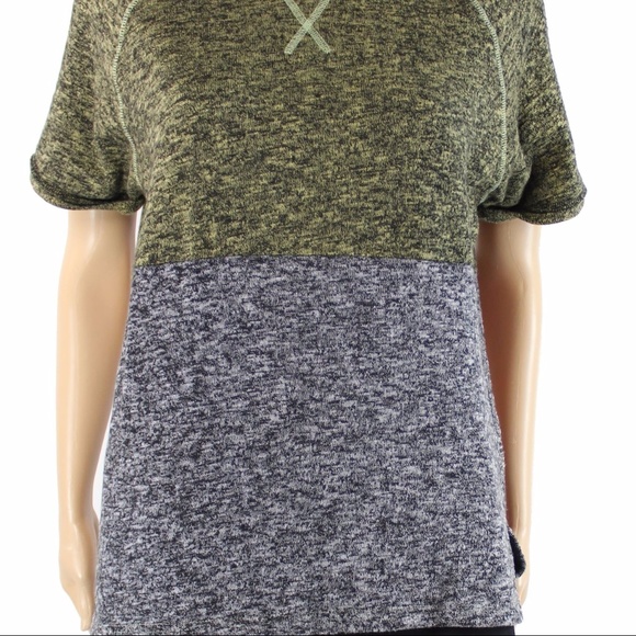 April May Purple Marled Knit Top NWT - Picture 2 of 2