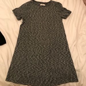 Abercrombie and fitch gray mini sweater dress