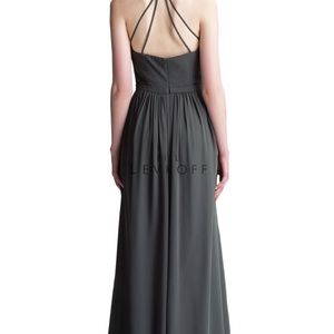Bill Levkoff Bridesmaid Style 1403 Desert Gray