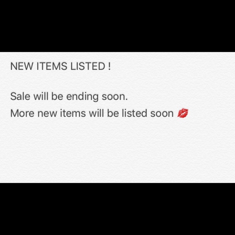 Everything on SALE 💋