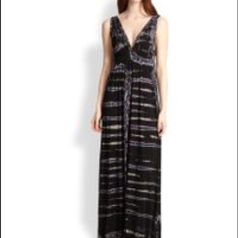 Gypsy tie dye maxi dress