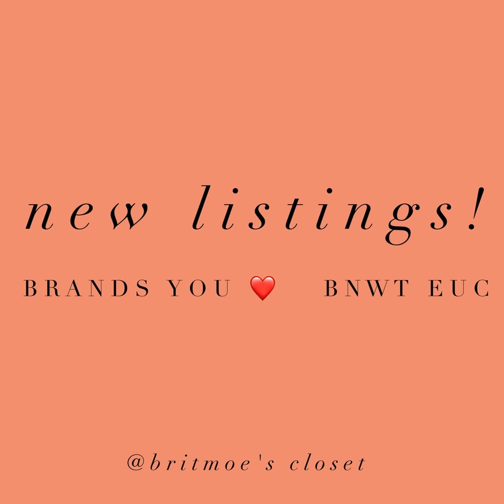 Stop by my closet & see what's new!