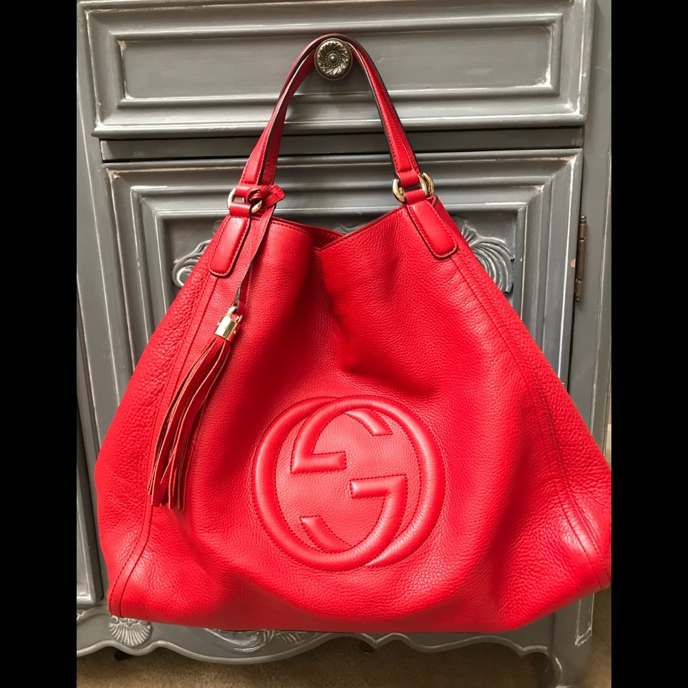 SOLD‼️ Gucci Soho Large Leather Bag
