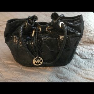 Michael Kors snake skin style purse