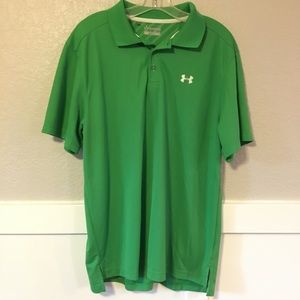 Green Under Armour Polo