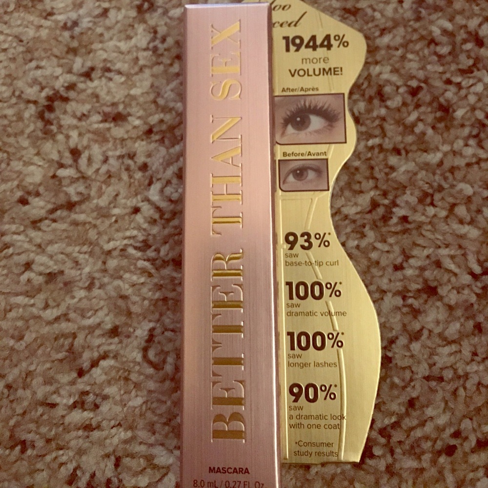 Too faced better than sex mascara