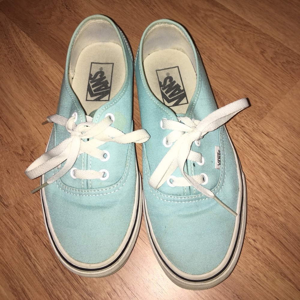 light blue vans