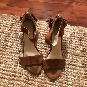 Seychelles by Corey Lynn Calter suede fringe heels
