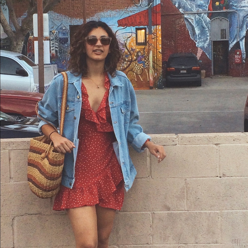 Realisation Par Alexandra Red Star Dress
