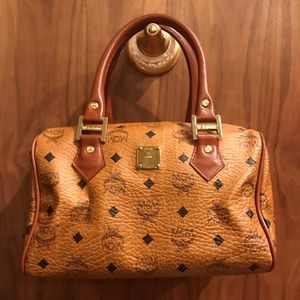 Authentic MCM Visetos Boston