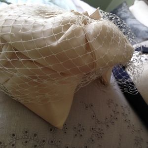 Two Vintage Hats with Veils