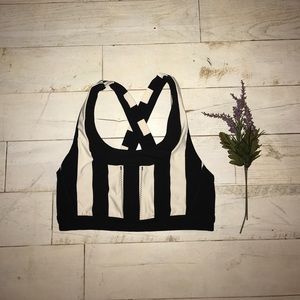 lululemon athletica Striped Sports Bra