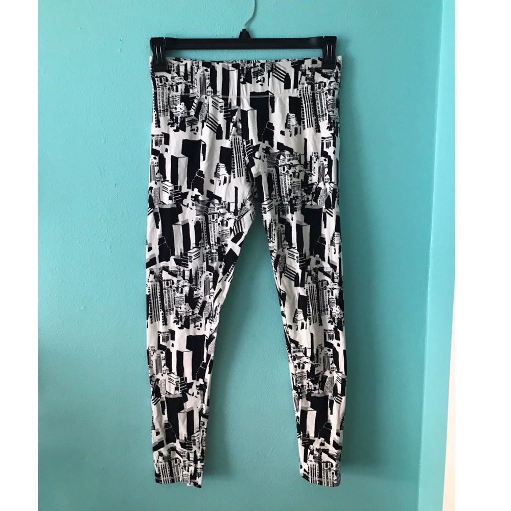 New York City print leggings