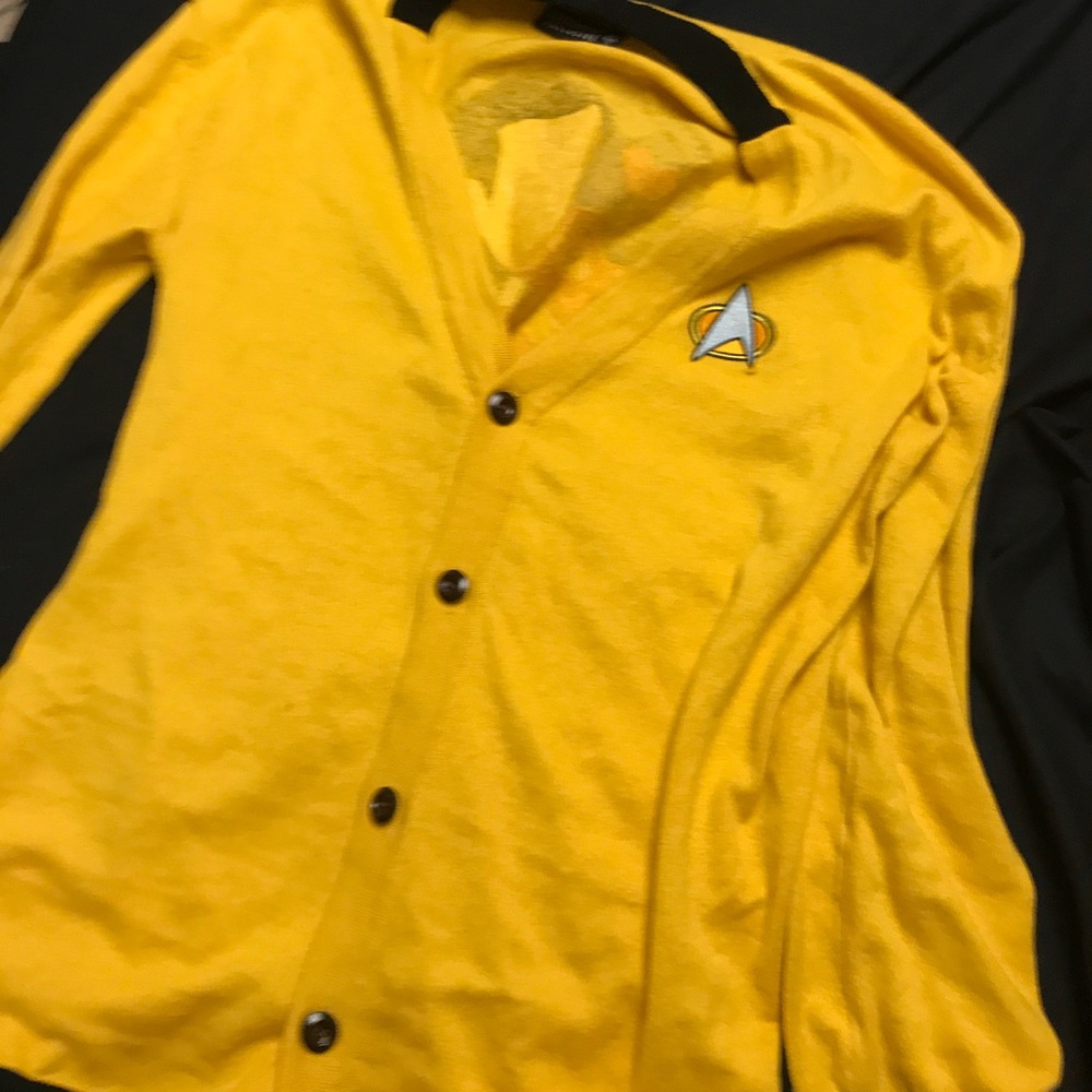 Lootcrate for her cardigan. Star Trek.  2xl womens