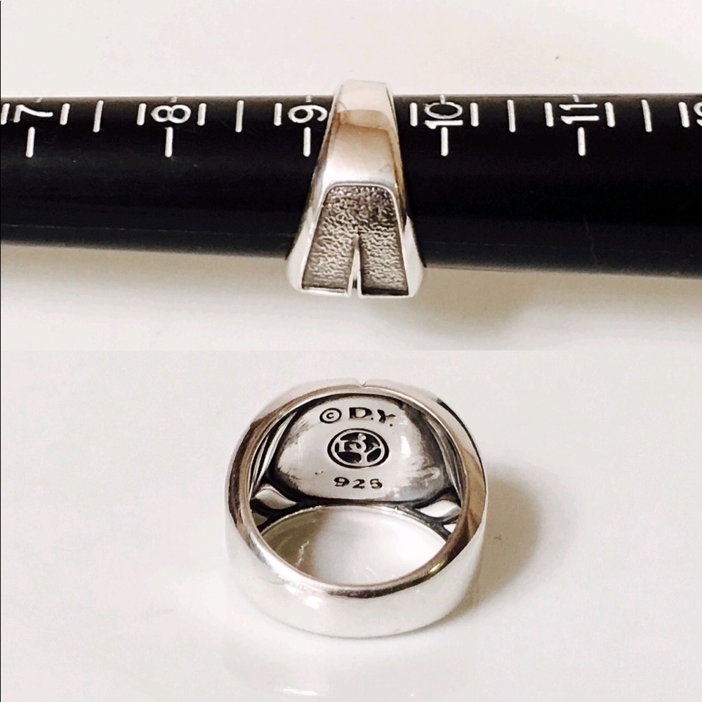 David Yurman Maritime North Star Signet Ring - Picture 6 of 8