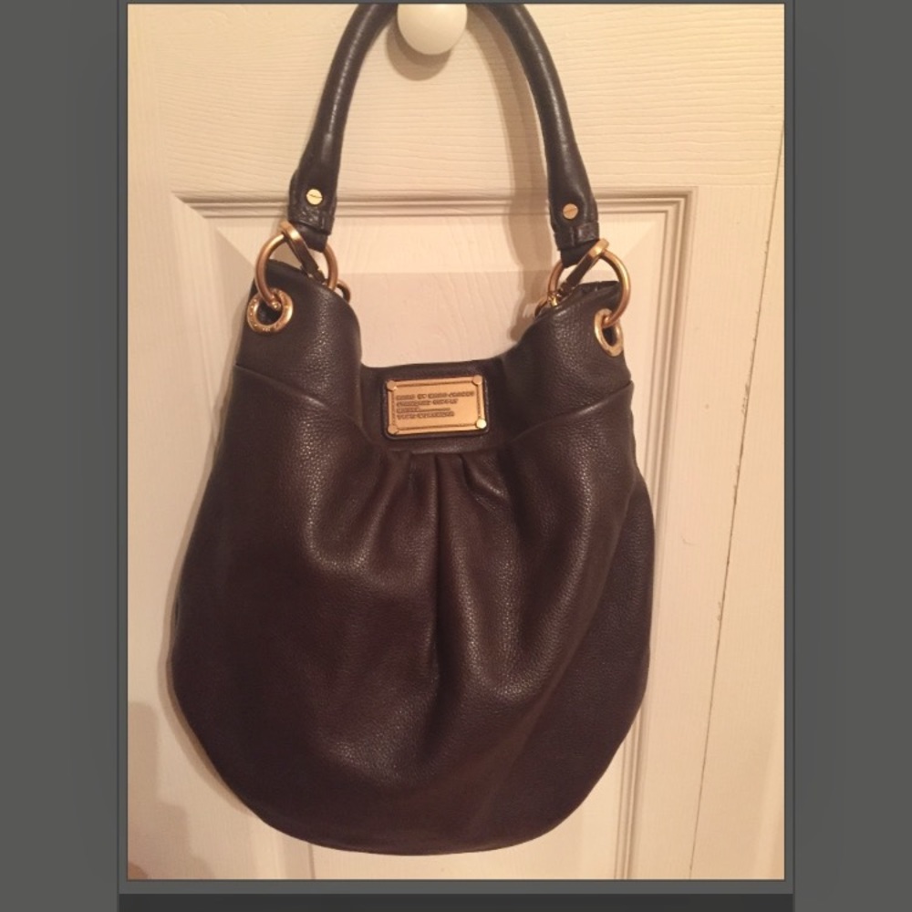 Marc Jacobs Classic "Q" Hillier brown hobo bag