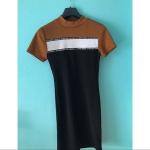 Forever 21 short sleeve midi dress