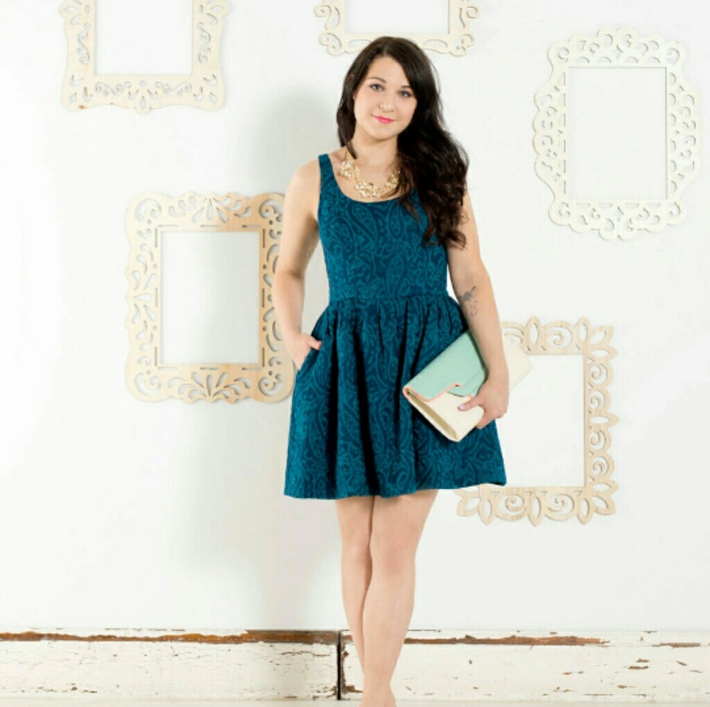 Modcloth / Jack  Blueberry dress