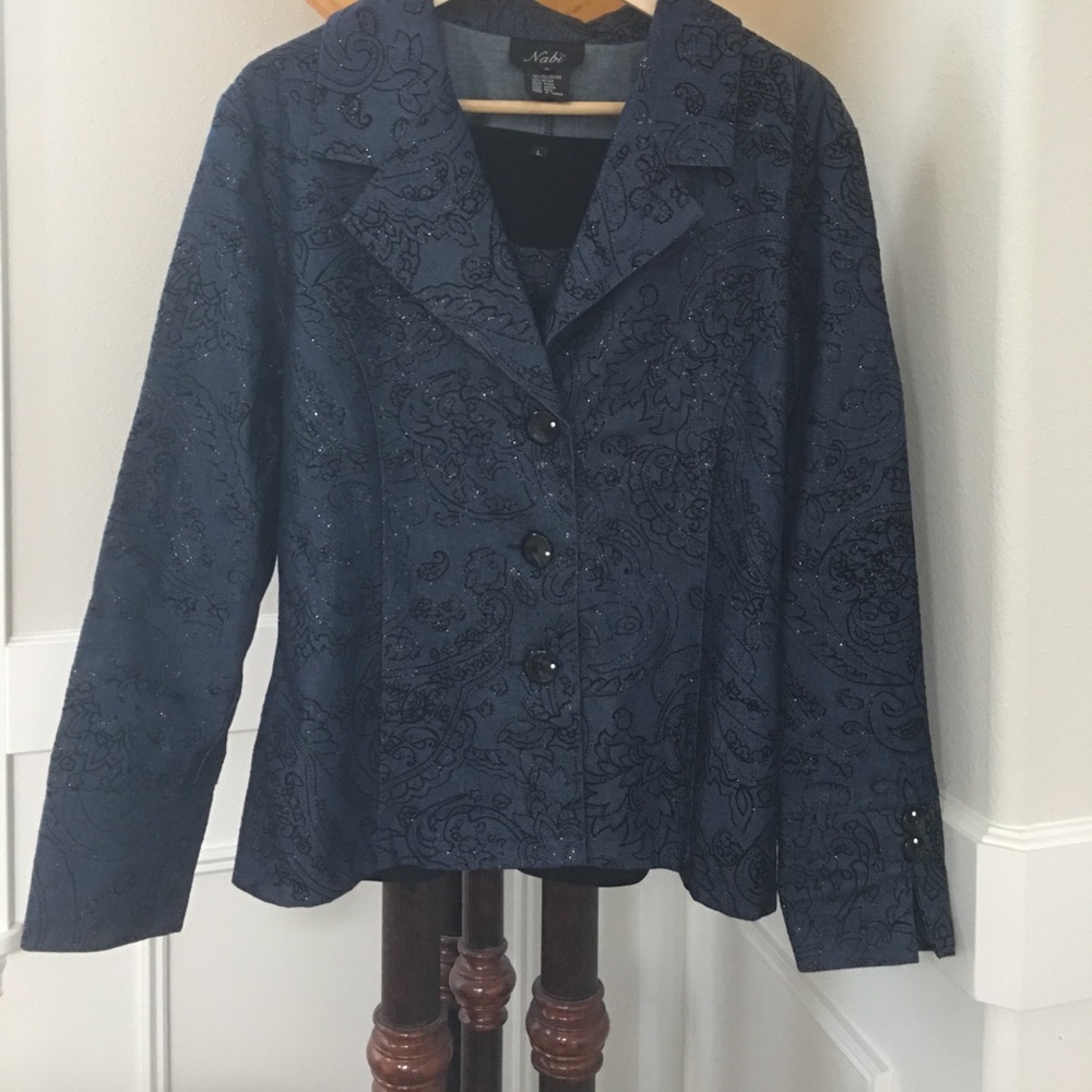 NABI Velvet and Jean jacket