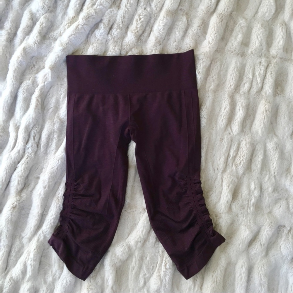Purple Lululemon Capris