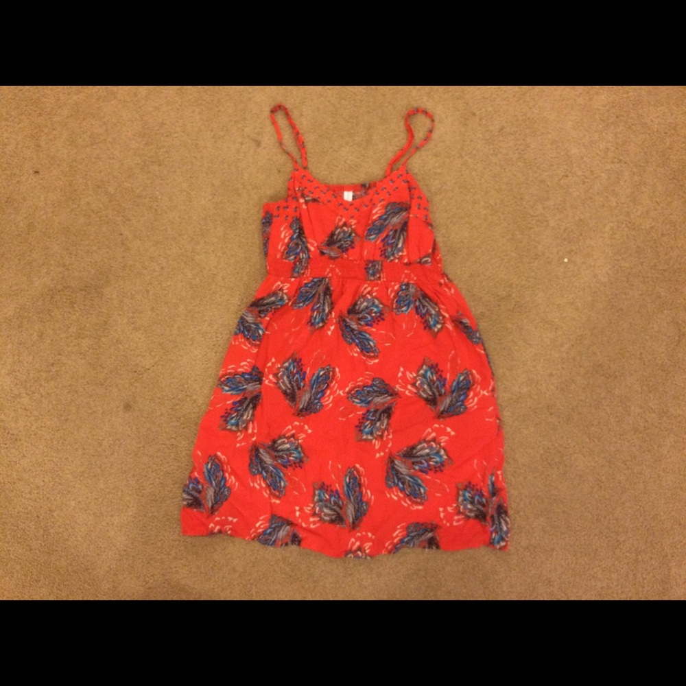 Paisley baby doll summer dress