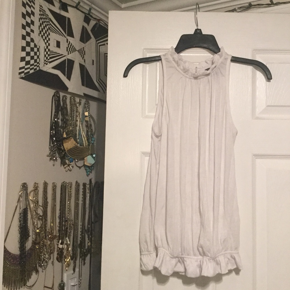 NWOT High-neckline Sleeveless Blouse