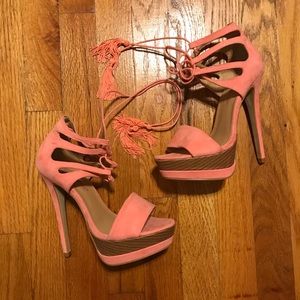 pretty pink high heels!