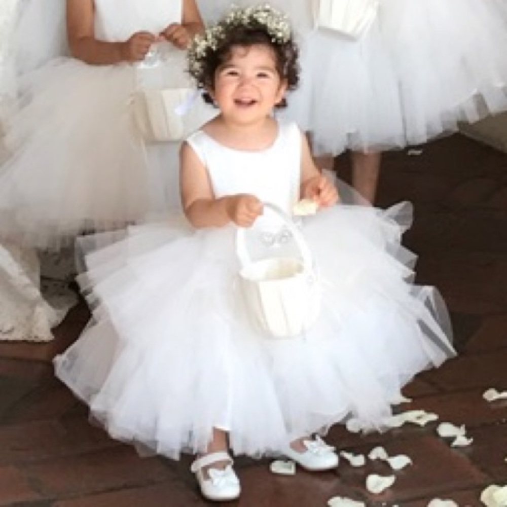 Tutu Flower Girl Dress