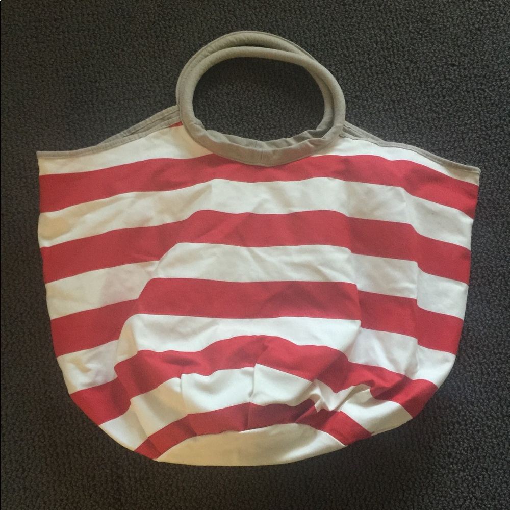 Mark & Graham Large Striped Bag